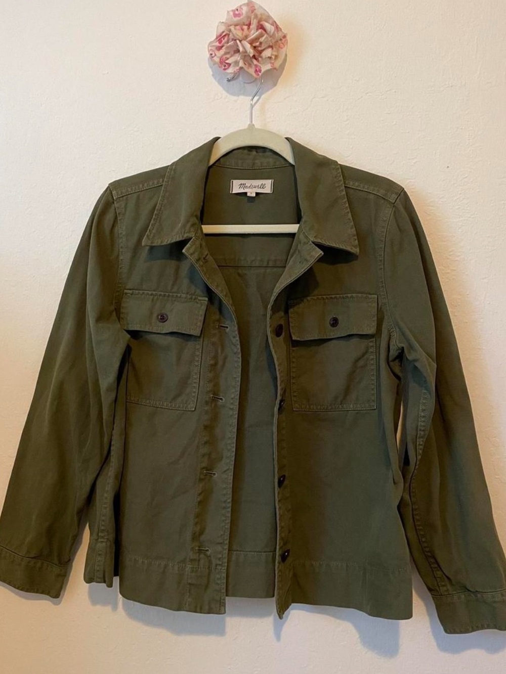 Madewell Women's Olive Green Utility Jacket